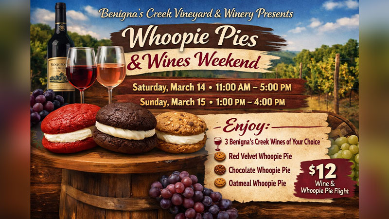 Whoopie Pies & Wines Weekend image