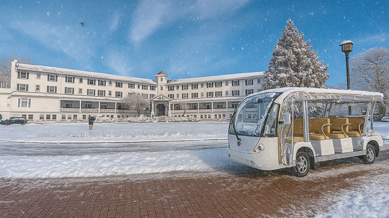 Winter Tram Tour image