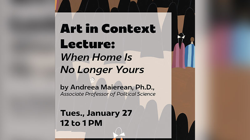 Art in Context Lecture: When Home is No Longer Yours image