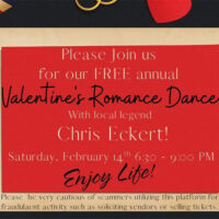 Free Annual Romance Dance with Chris Eckert image