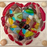 Fused Glass Heart Workshop image