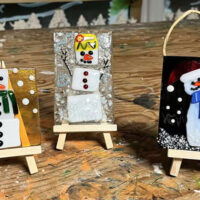 Fused glass art from Back Mountain Makery in Dallas, PA