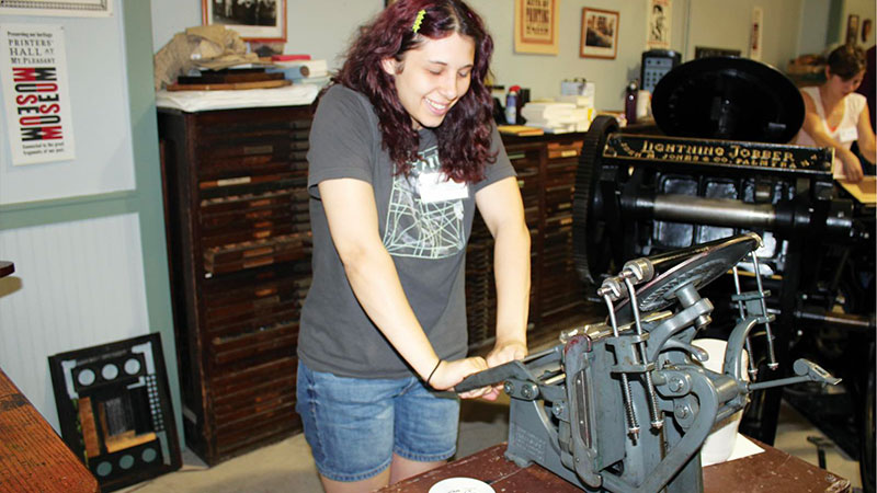 Spring Letterpress Classes image