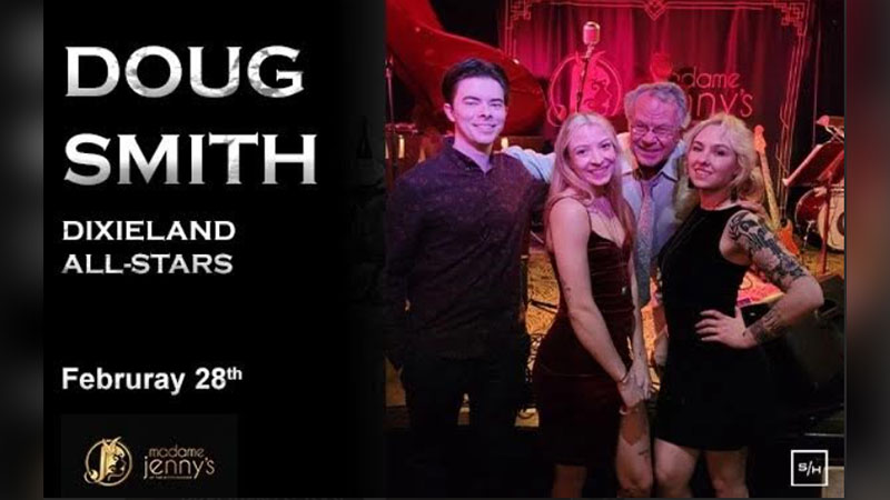 Madame Jenny’s Presents Mardi Gras Night with Doug Smith Dixieland All Stars image