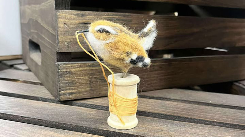 Needle Felted Wren Workshop image