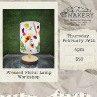 Pressed Flower Lamp image