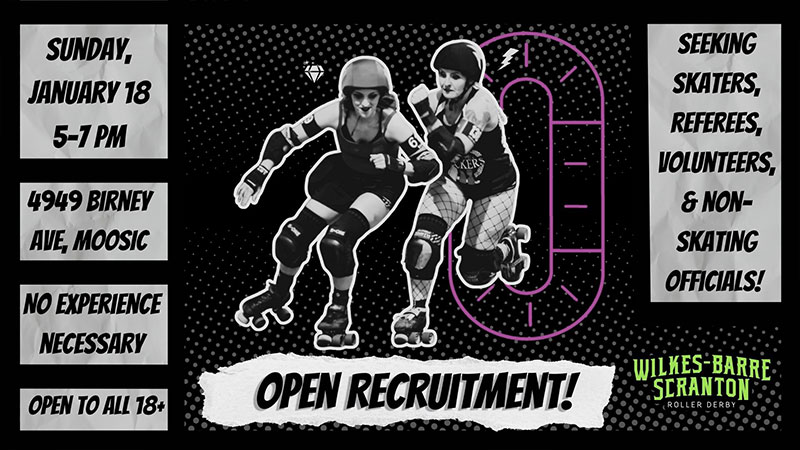 Roller Derby Open Recruitment image