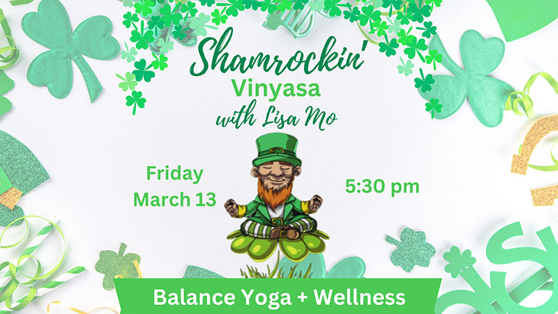 Shamrockin’ Vinyasa Yoga image