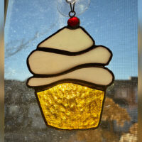 Stained Glass Cupcake image