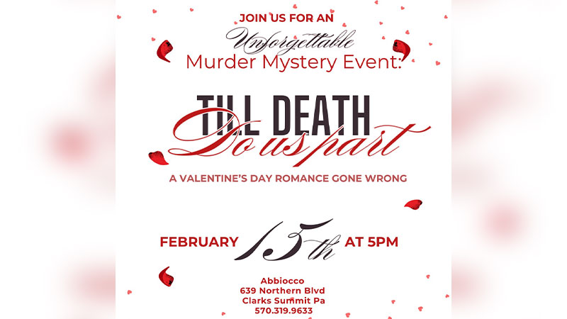 Valentine’s Murder Mystery Dinner image
