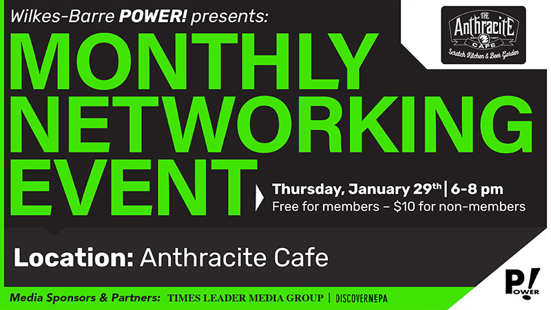 Wilkes-Barre POWER January Networking Event image