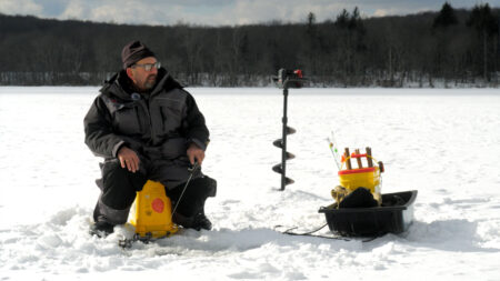 Ice Fishing at Gouldsboro State Park image