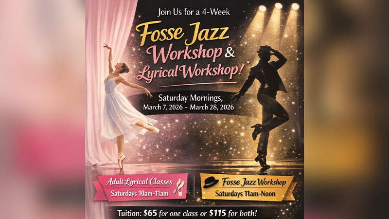 Adult Dance Class Series: Lyrical and Fosse Jazz image