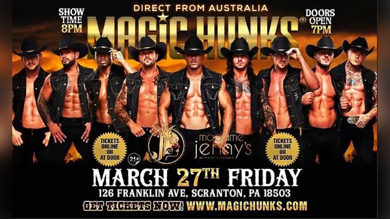 Madame Jenny’s Presents Australia’s Magic Hunks image