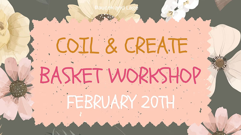 Coil & Create Basket Workshop image