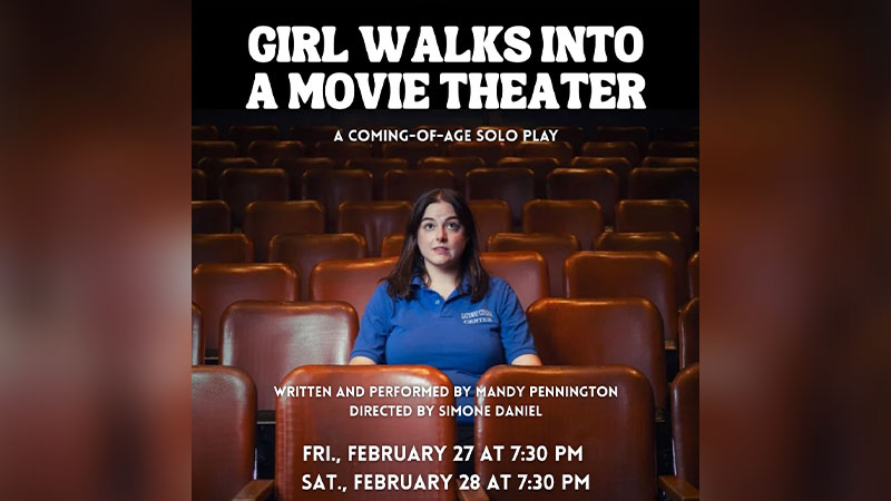 Girl Walks Into a Movie Theater image