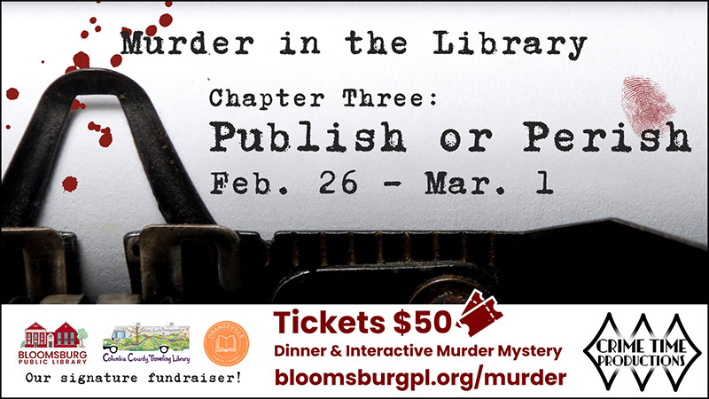 Murder in the Library image