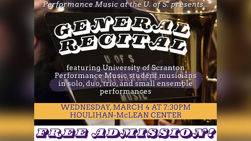 Performance Music: “General Recital” image