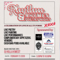 Rhythm & Rhymes Poetry Night image