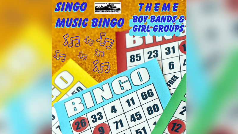 SINGO Music Bingo: Boy Bands & Girl Groups image
