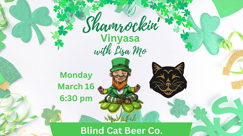 Shamrockin’ St. Patty’s Eve Yoga image