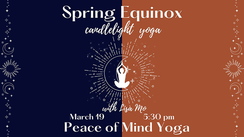 Spring Equinox Candlelight Yoga image