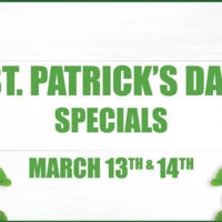 St. Patrick’s Day Specials image