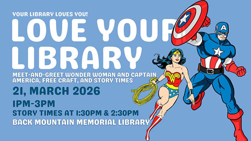 Love Your Library: Superhero Meet-and-Greet image