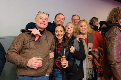 A group of adults pose together during Celebrate Music in Pittston, PA.