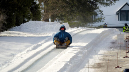Eagles Mere Toboggan Slide image