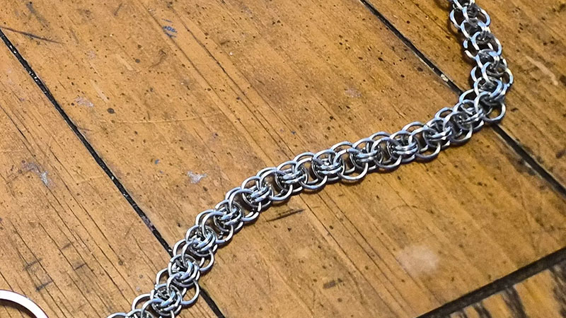 Tori Hannon: Chainmaille with the Jester image