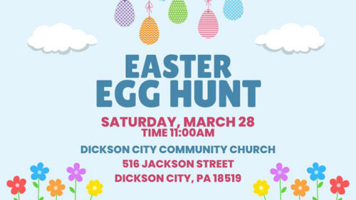 Dickson City Community Church Easter Egg Hunt  image
