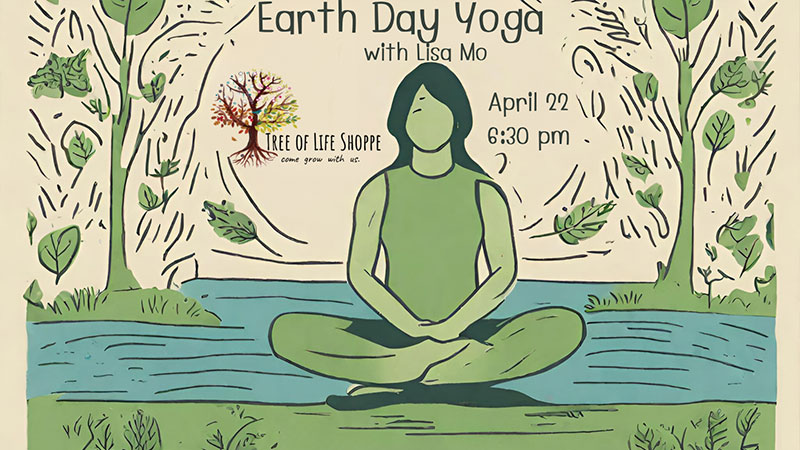 Earth Day Yoga image