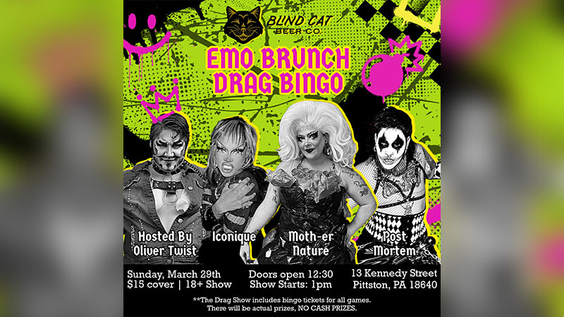 Emo Brunch Drag Bingo image