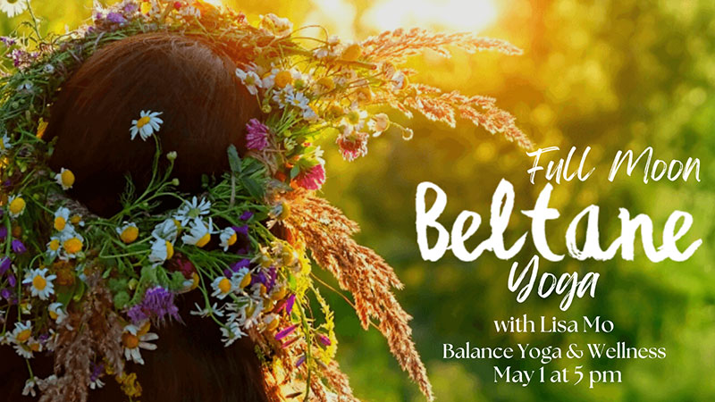 Full Moon Beltane Yoga image