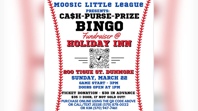 Moosic Little League BINGO Fundraiser image