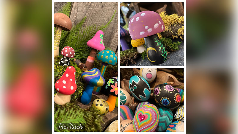 Mushrooms and Eggs Painting Workshop image