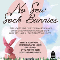 No-Sew Sock Bunnies Workshop image