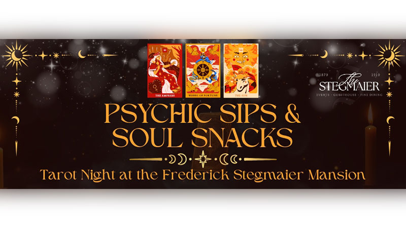 Psychic Sips & Soul Snacks: A Tarot Night at the Frederick Stegmaier Mansion image