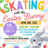 Skating with the Easter Bunny image