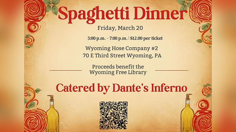 Spaghetti Dinner Fundraiser image