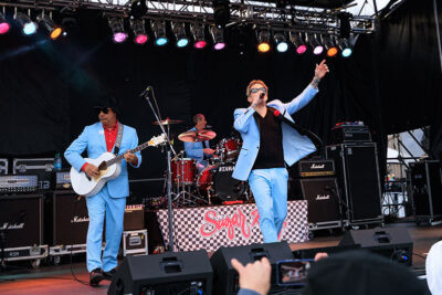 The band Sugar Ray performs on stage at Mountainfest at Montage Mountain in Moosic, PA.