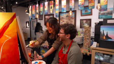 Paint and Sip Classes at Art n’ Vino image