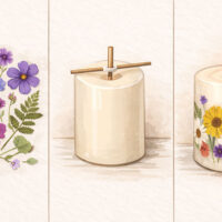 Pressed Flower Candle Workshop image