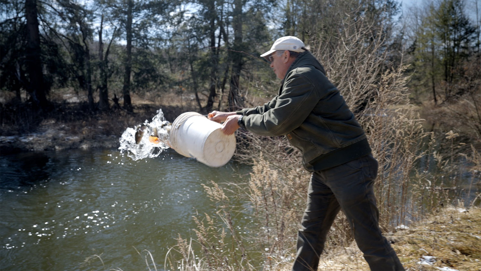 Volunteer Trout Stocking with PA Fish and Boat Commission Image